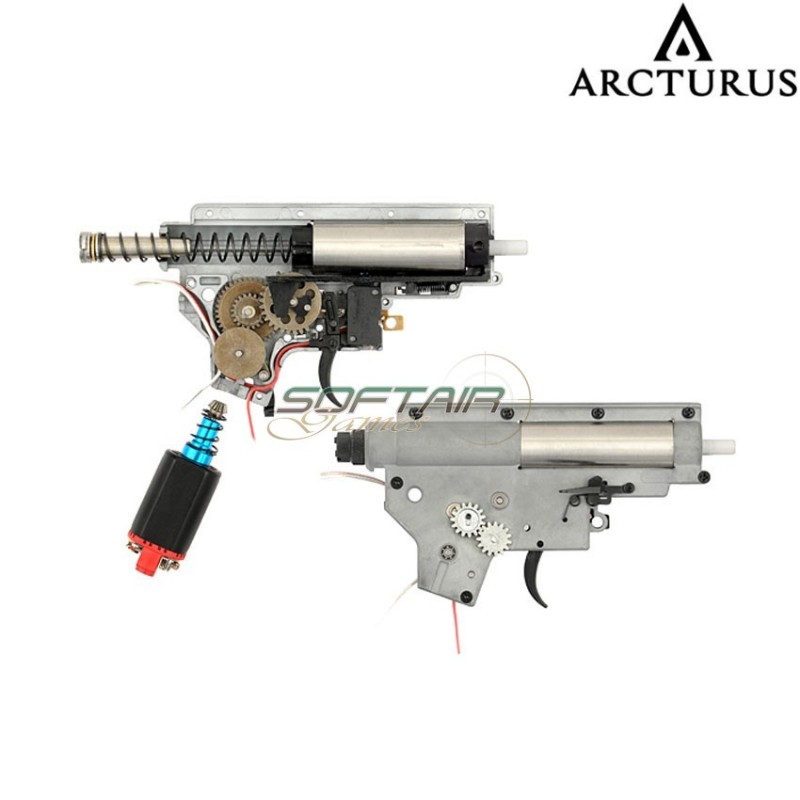 Electric rifle gr16 mod5 416 a5 style full metal black arcturus (at-ht01-bk)