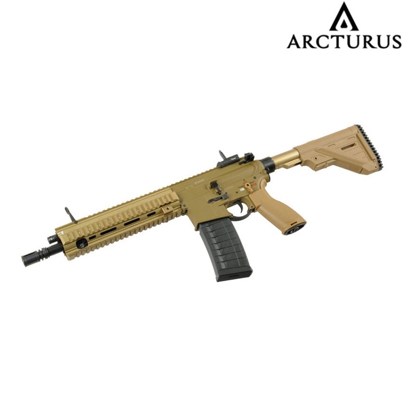 Fucile elettrico gr16 mod5 416 a5 style full metal tan arcturus (at-ht01-tn)