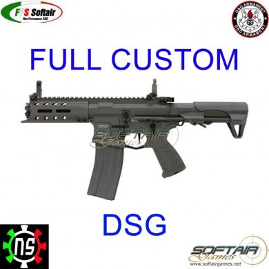 Rifle prepared full custom dsg aeg gc arp 556 grey ns/fps/sg g&g (nsc-arp-556-m-ug-fcd)