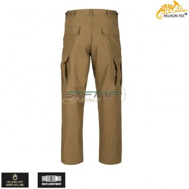 Pantaloni Bdu Design Coyote Polycotton Ripstop Helikon-tex® (ht-sp-bdu-pr-11)