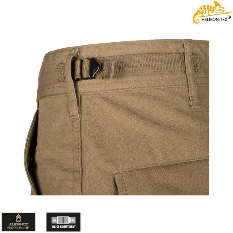 Bdu Design Trousers Coyote Polycotton Ripstop Helikon-tex® (ht-sp-bdu-pr-11)
