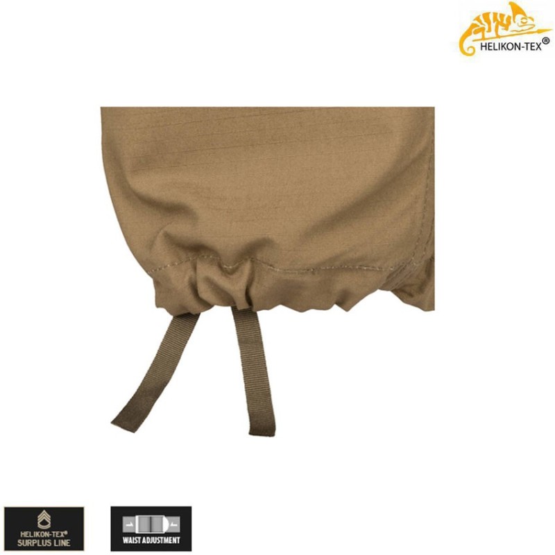 Pantaloni Bdu Design Coyote Polycotton Ripstop Helikon-tex® (ht-sp-bdu-pr-11)
