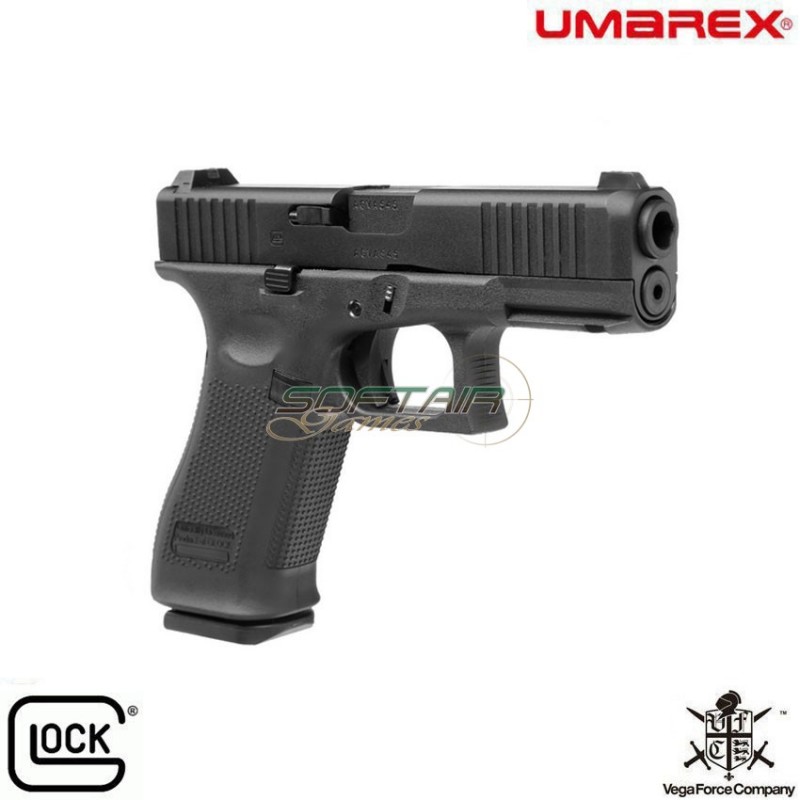 Pistola a gas glock 45 gen.5 black blowback vfc umarex (um-30817)