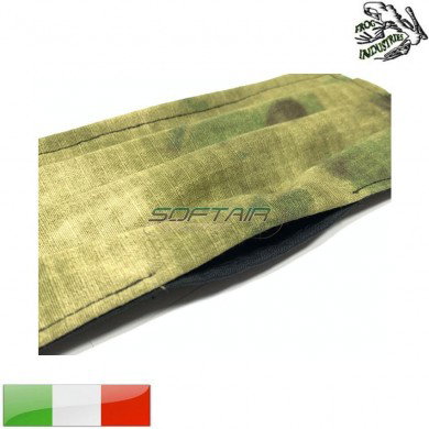 Mascherina portafiltro atacs foliage green frog industries® (fi-mask-atfg)