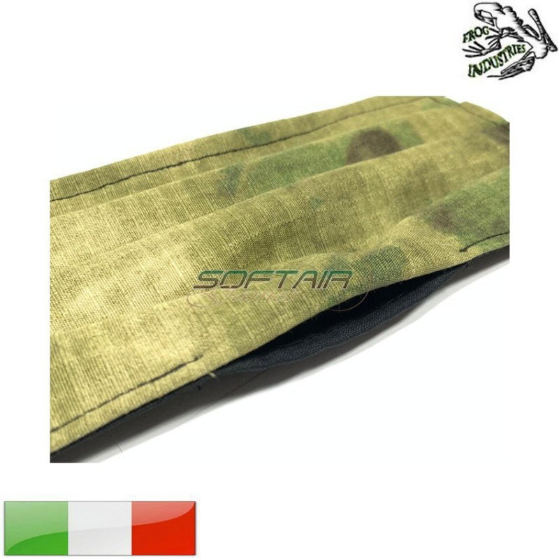 Mascherina portafiltro atacs foliage green frog industries® (fi-mask-atfg)