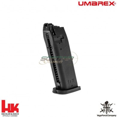 Caricatore gas 23bb usp/p8a1 black h&k vfc umarex (um-2.6437.1)