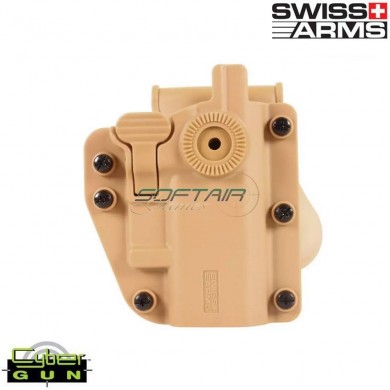 Fondina Adapt-x Cqc Ambidestra Universale Coyote Swiss Arms (603813)