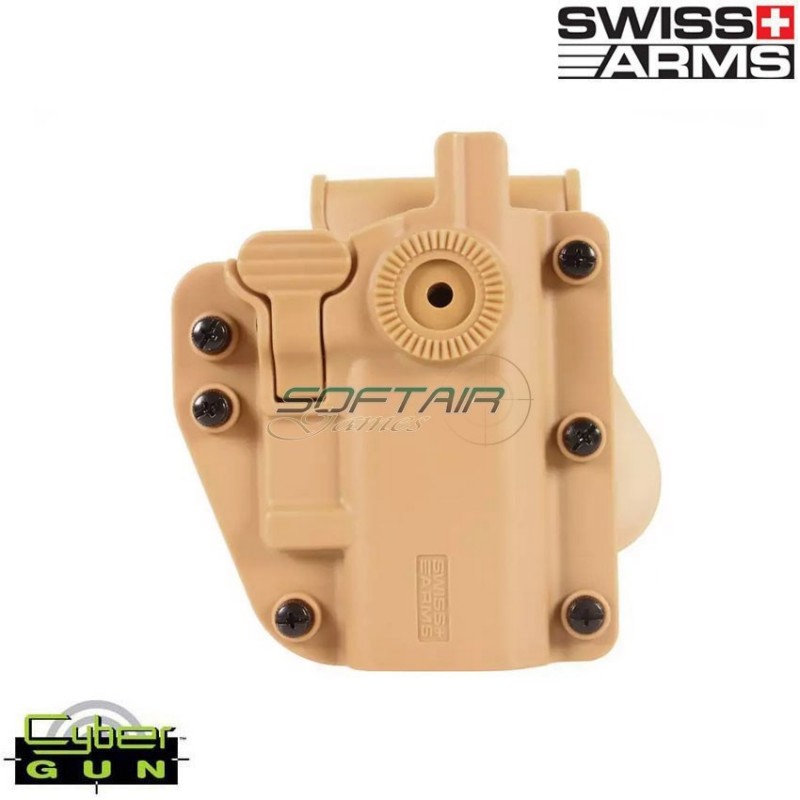 Holster Adapt-x Cqc Universal Ambidextrous Coyote Swiss Arms (603813)