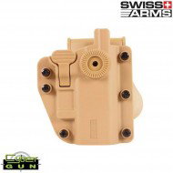 Fondina Adapt-x Cqc Ambidestra Universale Coyote Swiss Arms (603813)