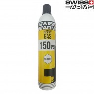 Bottiglia di gas 150 psi silicone 760ml / c30 swiss arms (603514)