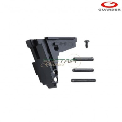 Steel rear chassis for marui glock 19 gbb guarder (glk-157)