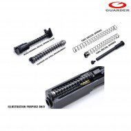 Steel Recoil Spring Guide per pistola Marui Glock 19 gbb guarder (glk-159)