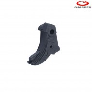 Grilletto ridged black per serie glock 19 gbb guarder (glk-170-bk)