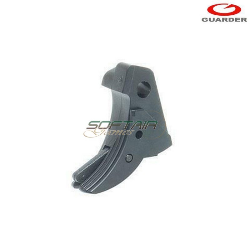 Trigger ridged Black For Glock Guarder (glk-84-bk)