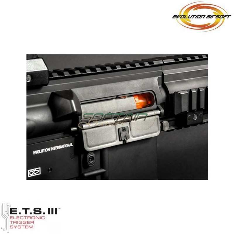 Fucile elettrico e-416 ets black evolution airsoft (ea-eh18ar-ets)