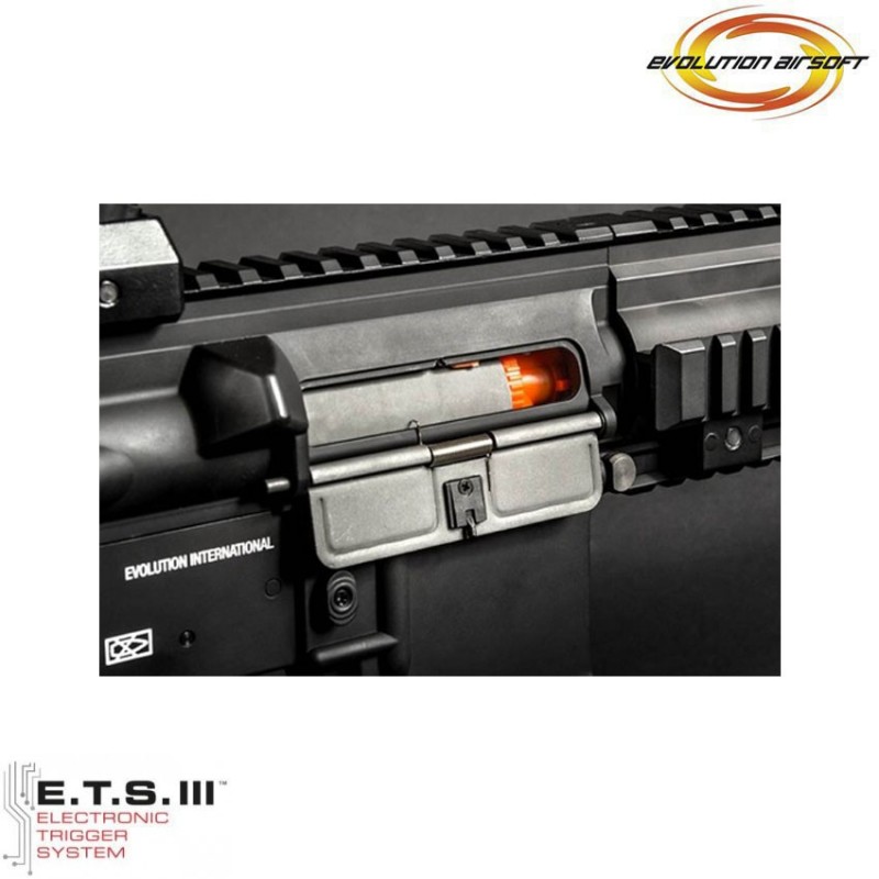 Fucile elettrico e-416 rahg ets black evolution airsoft (ea-eh19ar-ets)
