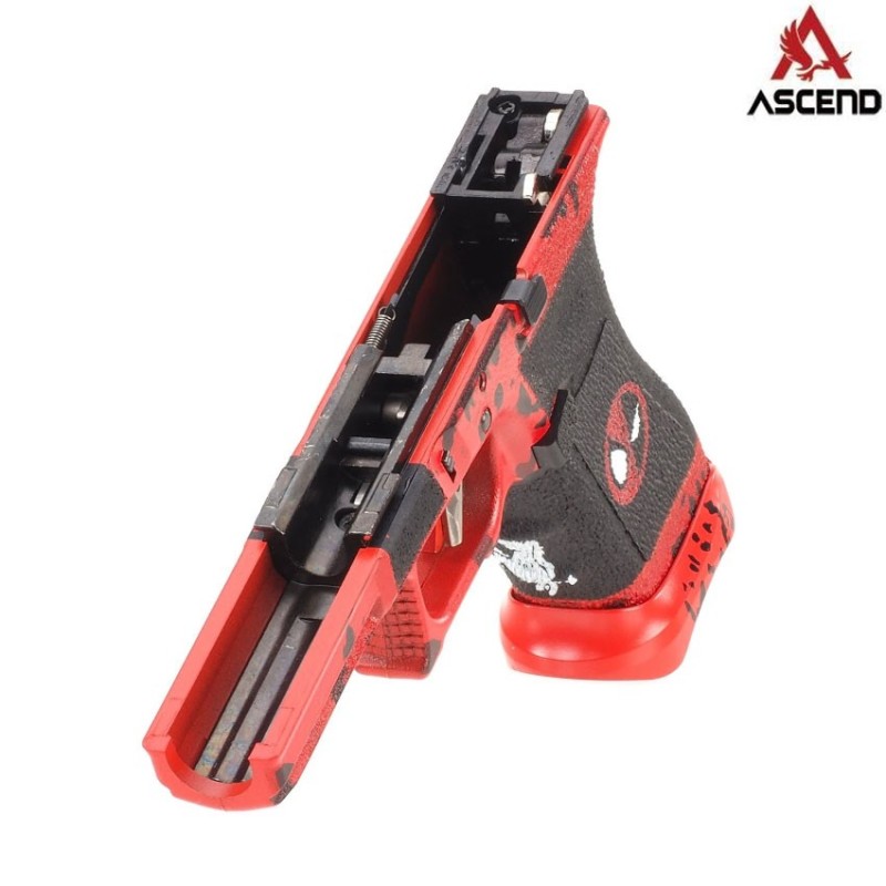 Pistola a gas g17 DEADPOOL custom ascend (asc-111073/asc450001)