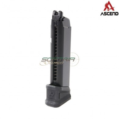 Caricatore a gas 25bb black per g17 deadpool ascend (asc-310777)