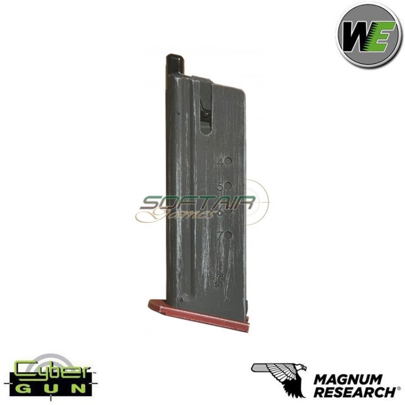 Caricatore a gas 27bb per deadpool desert eagle cybergun we (we-310771)