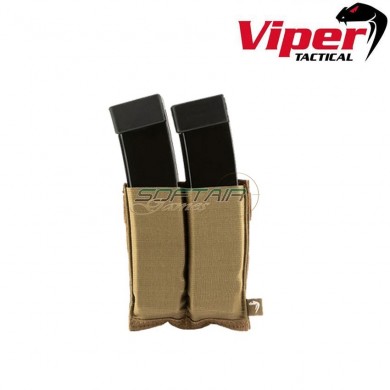 Double Smg Mag plate coyote Viper Tactical (vit-vmplsmgdcoy)