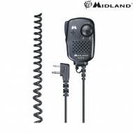 Radio speaker microphone for midland MA26-XL midland (c515.05)