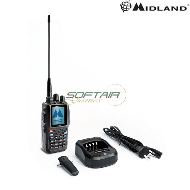 Radio Ct890 Dual Band Vhf/uhf Midland (c1170.01)