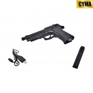 Electric pistol m9a3 black aep full set mosfet version cyma (cm-cm132up)