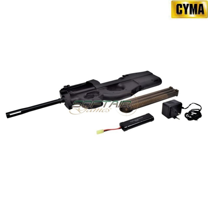 Fucile elettrico p90 long barrel black cyma (cm060a)