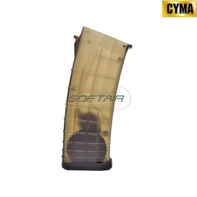 Caricatore clear maggiorato 450bb per ak tactical bulgarian cyma (c106)