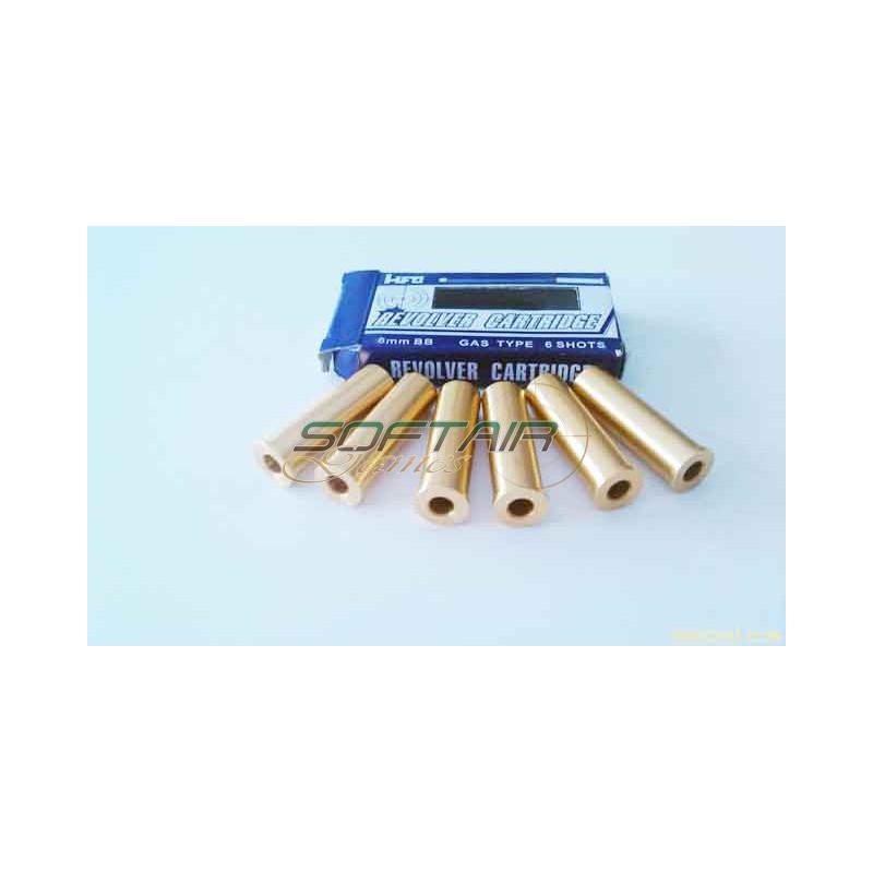 Bossoli In Metallo Per Revolver A Gas Hg132 (cod.c2)