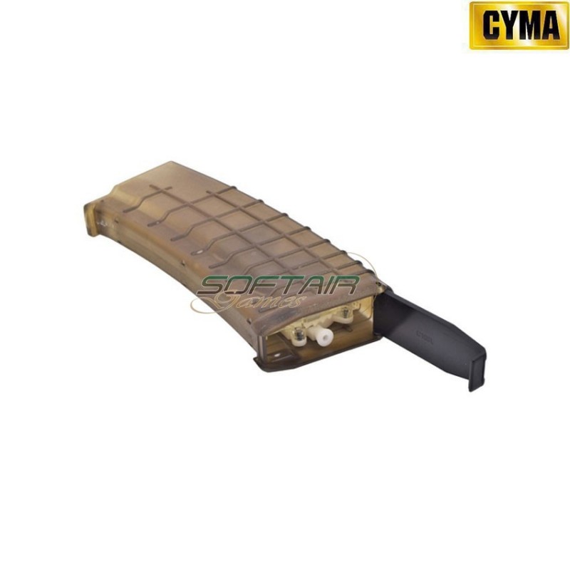 Caricatore clear flash maggiorato 360bb per ak tactical bulgarian cyma (c106l)