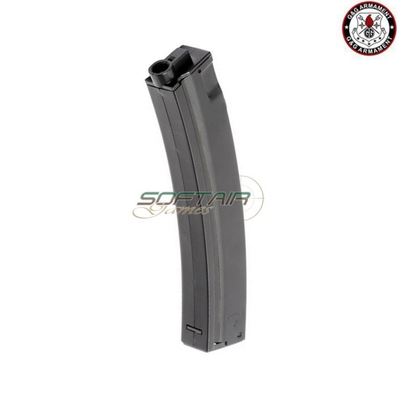 Mid-cap magazine 40bb black for mp5 g & g (gg-08073)