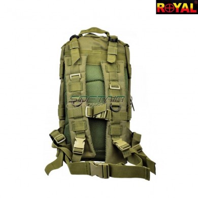 Zaino tattico 25 litri green royal (bk-504v)