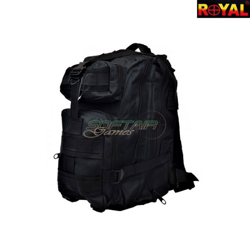 Zaino tattico 25 litri black royal (bk-504b)
