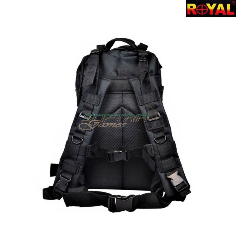 Zaino tattico 25 litri black royal (bk-504b)