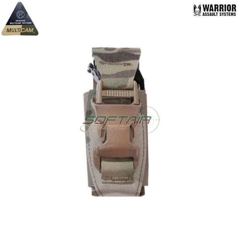 Laser cut Single 40mm Flash Bang pouch MultiCam® Warrior Assault Systems (w-lc-s40-fbp-mc)