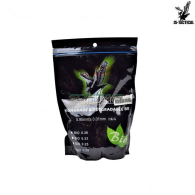 Bb bag bio 0.28gr white js tactical (js-bio0.28)