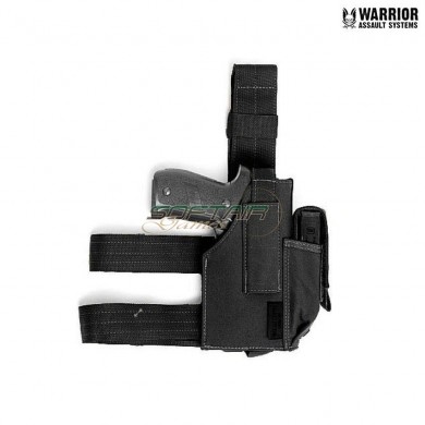 Fondina drop leg black warrior assault systems (w-eo-dlh-blk)
