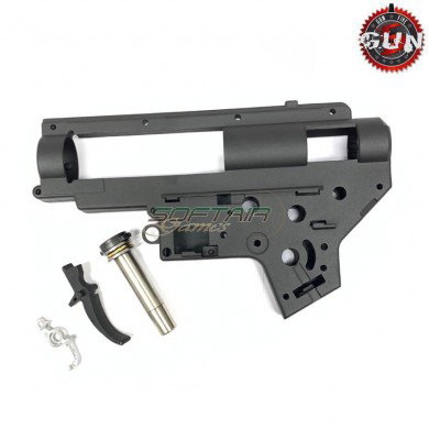 Guscio gearbox 8mm rinforzato v.2 qd set orn type gun give (gf-p000487)