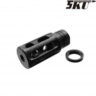 Flash hider notalon breacher brake black 14mm ccw 5ku (5ku-98)