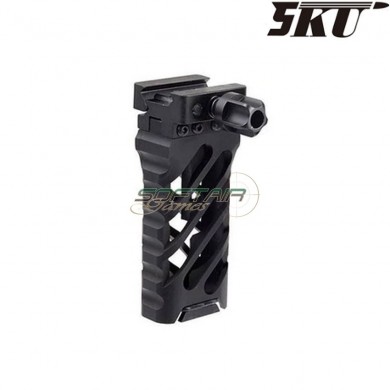 ULTRALIGHT-45 long vertical grip for weaver 20mm BLACK 5ku (5ku-111-45)