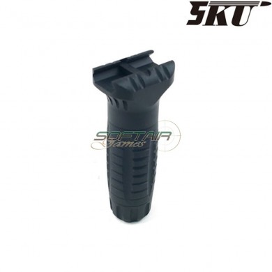 Grip verticale INDUSTRY CQB per weaver 20mm black 5ku (5ku-119)