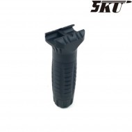 Grip verticale INDUSTRY CQB per weaver 20mm black 5ku (5ku-119)