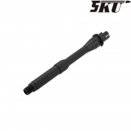Black outer barrel 7" for aeg m4 5ku (5ku-120)
