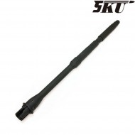 Black lightweight outer barrel 16" for aeg m4 5ku (5ku-133)