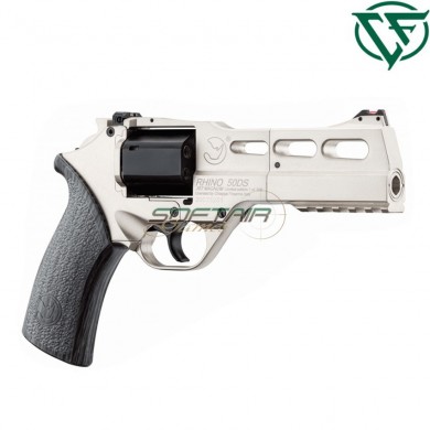 Revolver LIMITED EDITION a co2 full metal silver CHARGING RHINO Chiappa Firearms (cf-160-099)