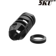 Flash hider epsilon 556 black 14mm ccw 5ku (5ku-164)