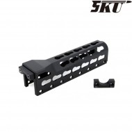 ALFA style lower keymod rail for aeg ak 5ku (5ku-183-1)