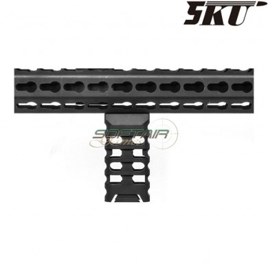 Grip verticale ULTRALIGHT per keymod BLACK 5ku (5ku-193)