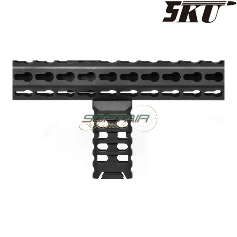 ULTRALIGHT vertical grip for keymod BLACK 5ku (5ku-193)